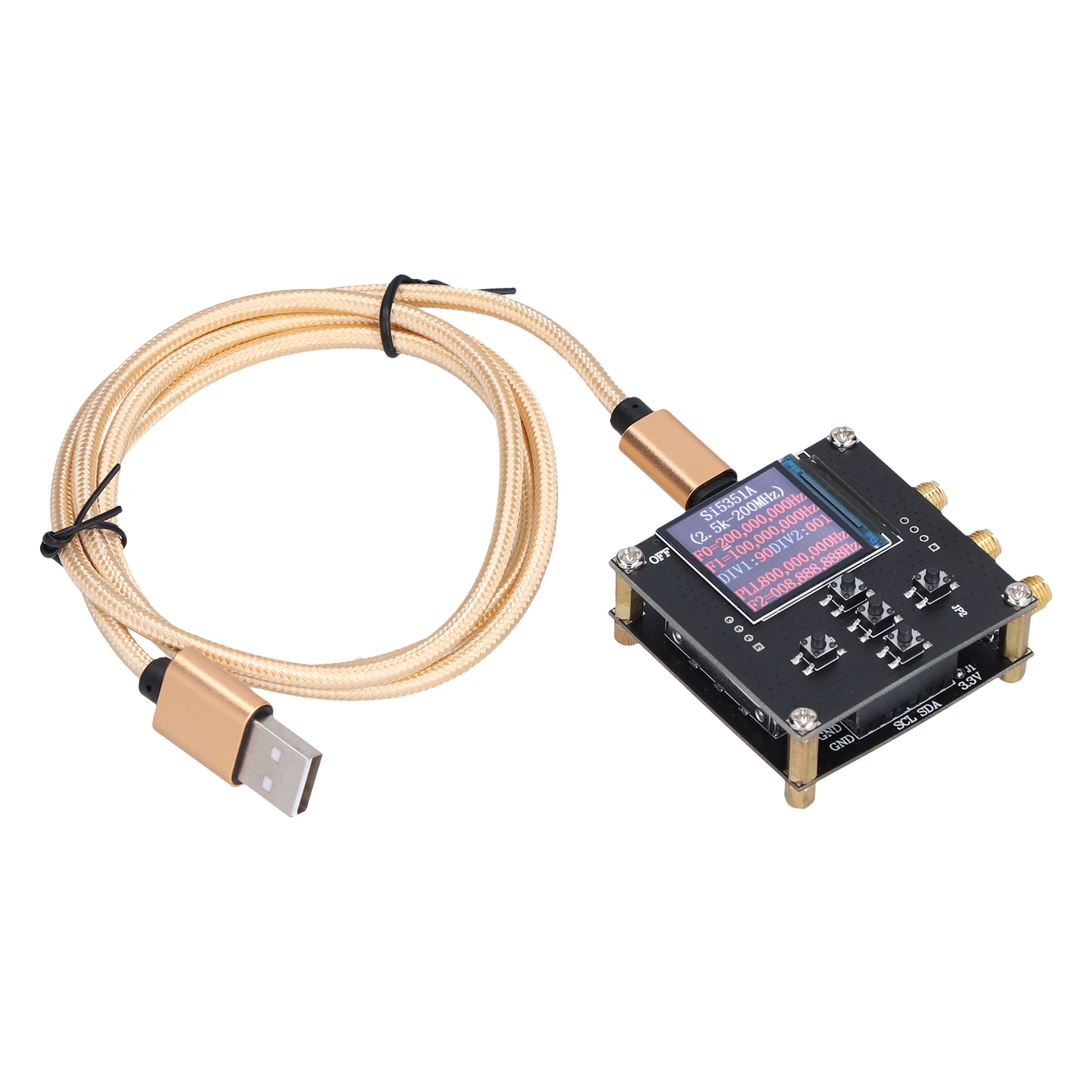 Si5351a Taktsignalgenerator, 5v 2,5k-200mhz Präzisionsfrequenzmodul Für Amateurfunk