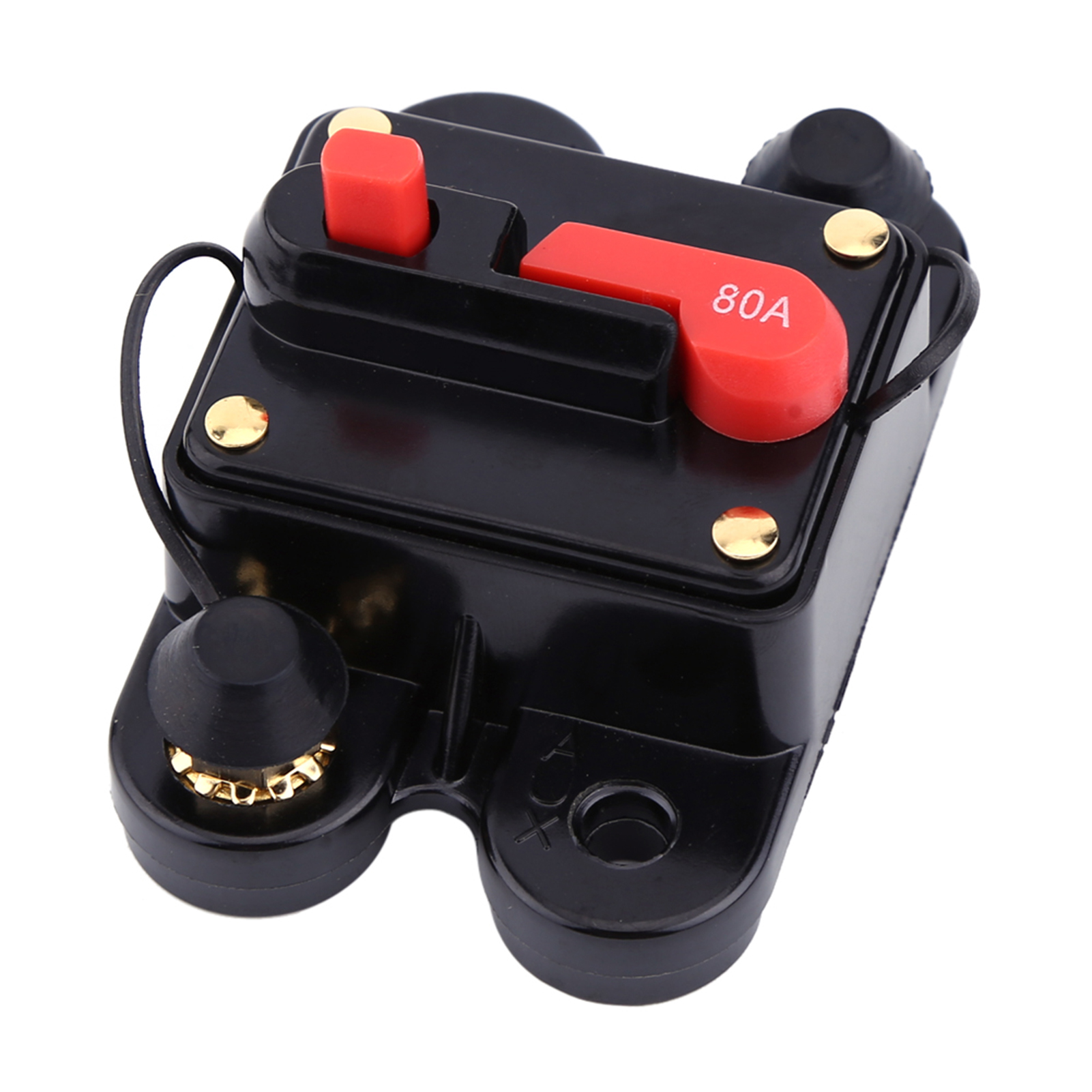 80a 12v Dc-leistungsschalter Für Auto-audiosysteme – Automatischer Schutz Und Rückstellung