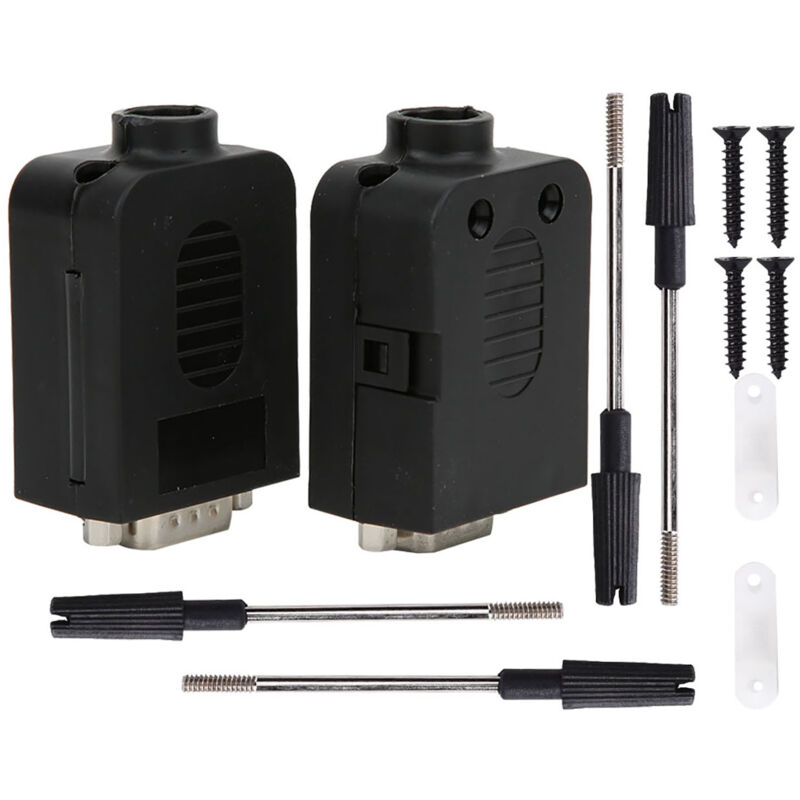 Db9-stecker Auf Klemmenblock-adapter, 2 Stück Mit Schutzgehäuse