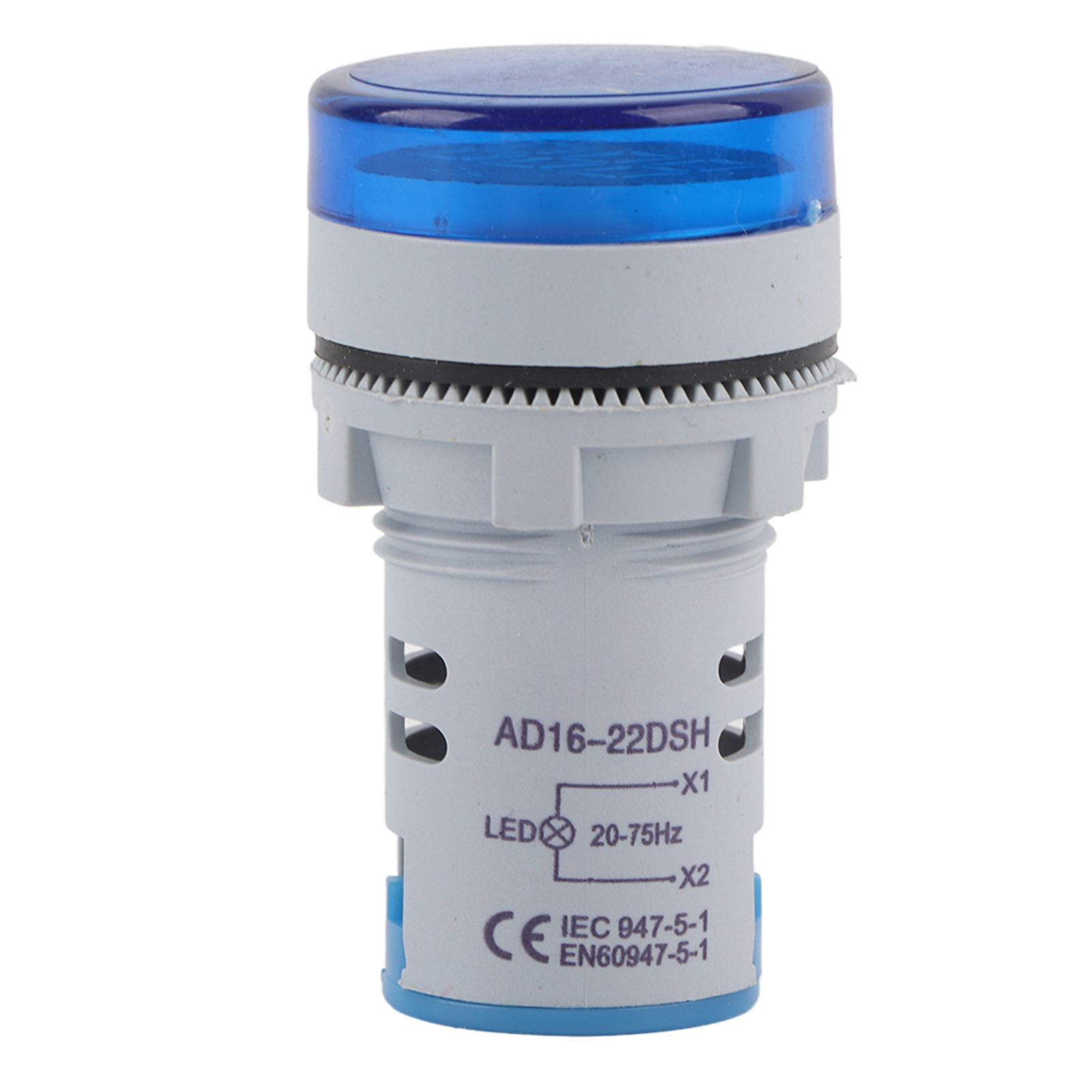 Ad16-22dsh Led-digitalfrequenzanzeige, Hz-wechselstromanzeige (blau)