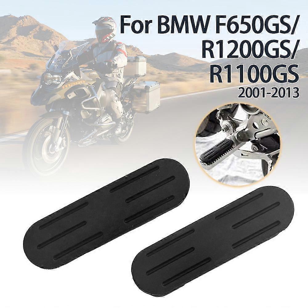 Motorrad-fußrastenplatte Vorne Für Bmw R1200gs 2005-2013, F650gs 2001-2007, R1100gs, Gummiabdeckung