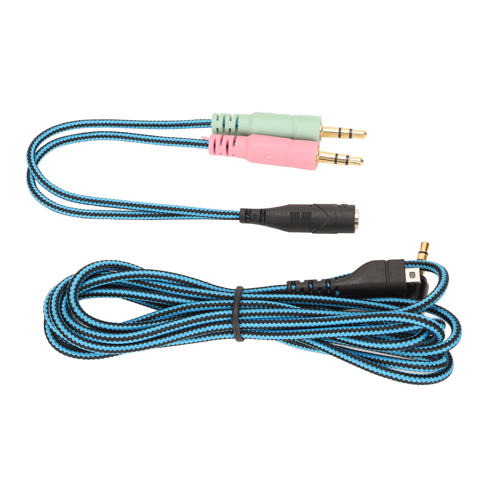 Ersatzkabel Für Steelseries Arctis 3 Headset Mit Stummschalter, 2 Meter, Blau