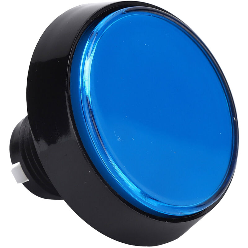 Flacher 60-mm-led-schalter Für Spielzeugkran, Blau Beleuchteter Knopf Mit 3-fuß-fuß