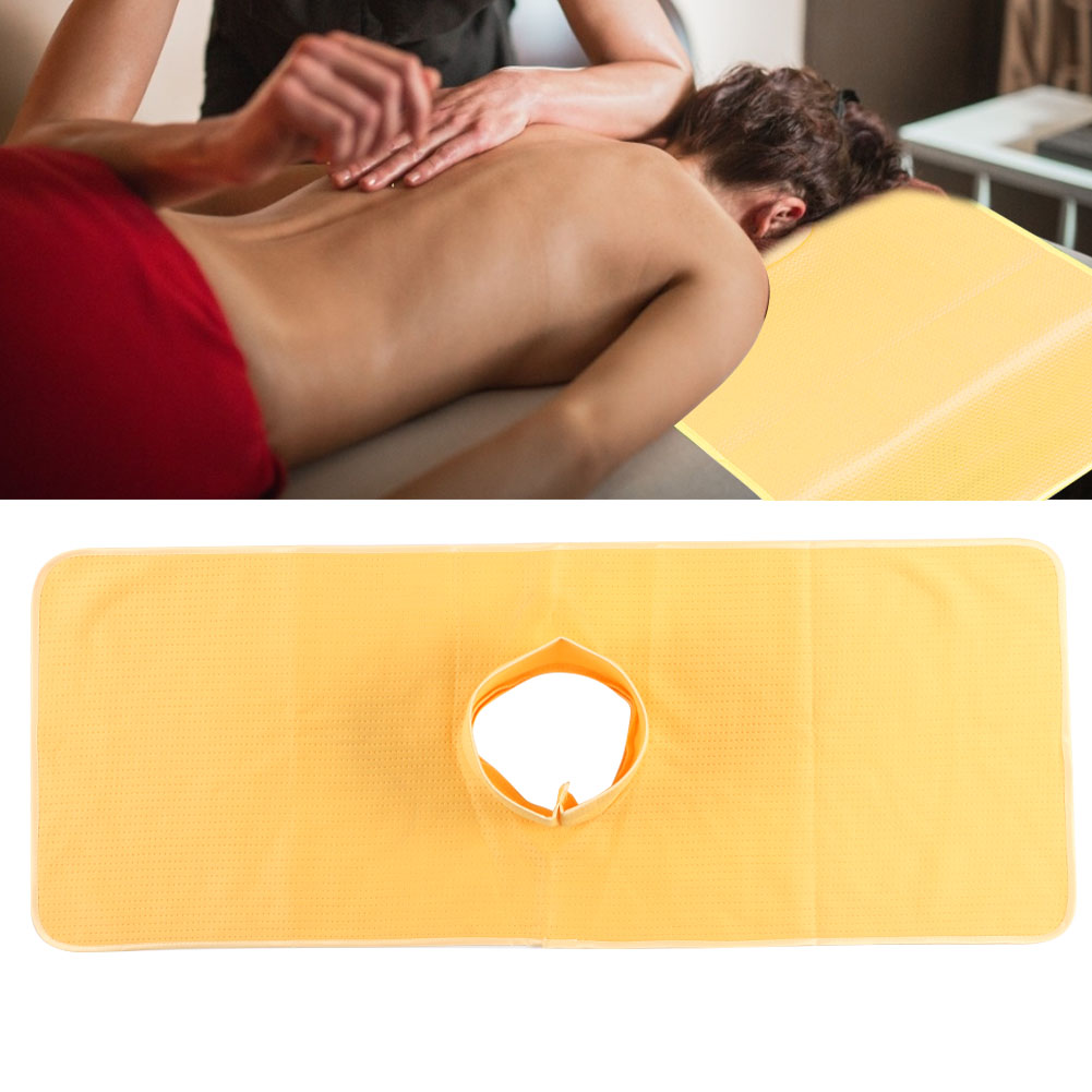 Wiederverwendbares Gesichtsbehandlungshandtuch 35 X 90 Cm Für Spa Und Massage – Gelb