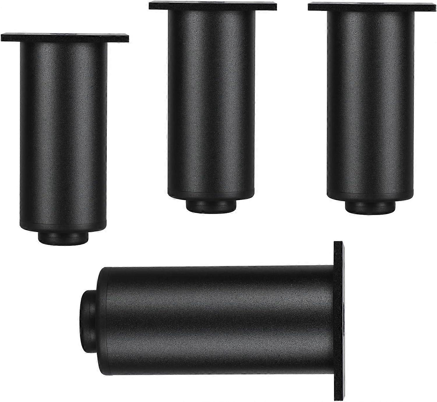 4er-set Möbelfüße Aus Metall, Aluminiumlegierung, Für Schränke, Tische, Betten, Regale, Sofas, Küchenschränke (silber, 8 Cm, 3,1 Zoll, Aluminium)
