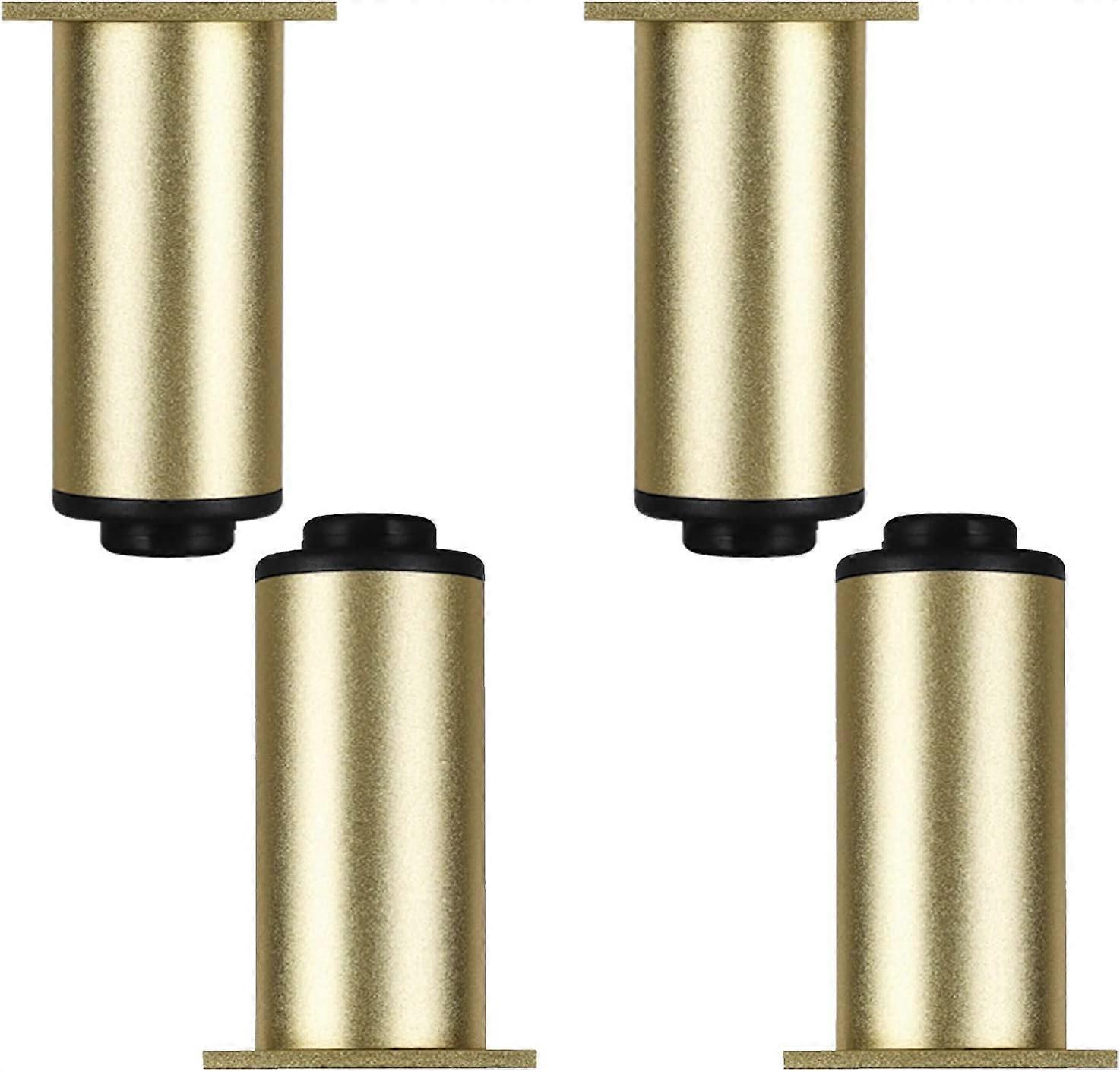 4er-set Möbelfüße Aus Metall, Aluminiumlegierung, Für Schränke, Tische, Betten, Regale, Sofas, Küchenschränke (silber – 35 Cm / 13,8 Zoll – Gold)