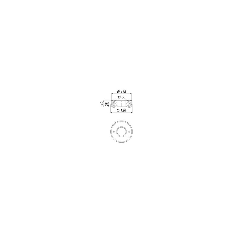 Brandschutzelement Dn 50