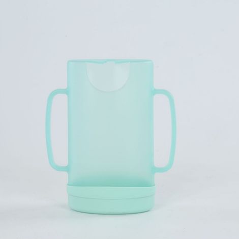 Kreativer Milchbecher Für Kinder Mit Griff, Der Spritzer Und Verschütten Verhindert, Sowie Einem Verbrennungs- Und Auslaufsicheren Becherhalter.