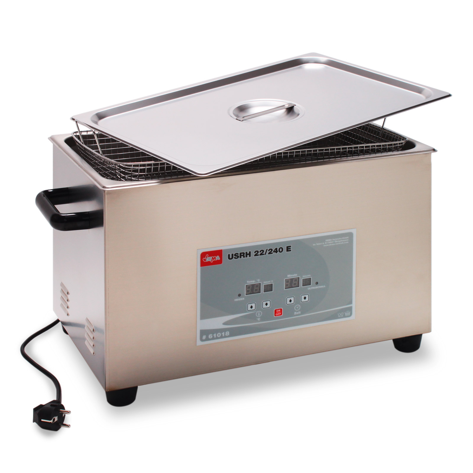 Ultraschallreiniger 22l Mit Heizung Ultraschallbad Reinigungsgeraet Industrie