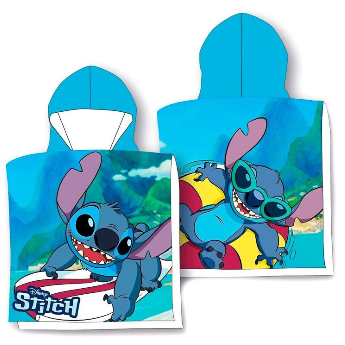 Lilo & Stitch Kinderhandtuch Mit Kapuze Und Poncho/badeüberzug