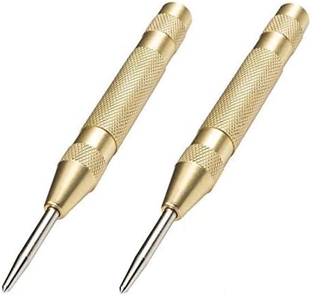 Set Mit 2 Automatischen Körnern Für Metall Oder Holz (gold)