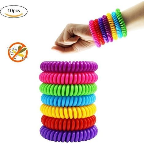 Eva-mückenschutzarmbänder, Federbelastete Mückenschutzarmbänder, Mit Ätherischen Ölen Angereicherte Armbänder, Armbänder Mit Citronelladuft