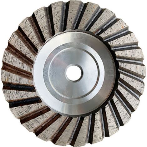 Professionelle Diamantschleifscheibe Für Granit 100 Mm X M14 - Turbo 100mm Diamantschleifscheibe
