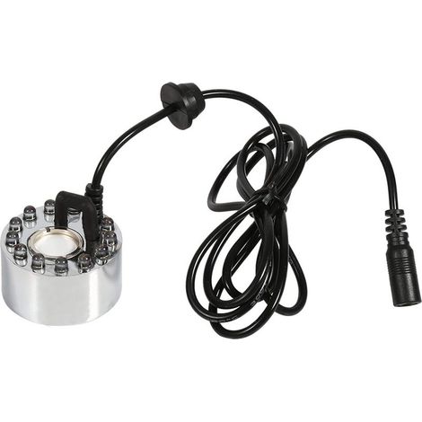 Wassernebel-luftbefeuchter Mit Ultraschallvernebler, 12 Leds, 24 V, Dreifarbiger Farbverlauf