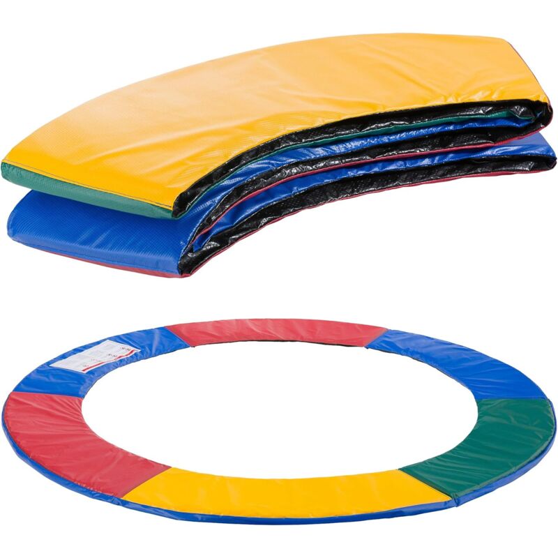 Sicherheitsmatte Für 183-cm-trampolin – Wetterfest – 28 Cm Breit – Schnelle Montage – 360°-schutz