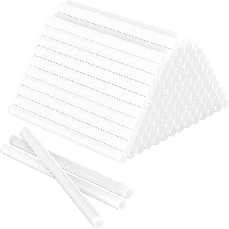 100 Stück 7x100mm Transparente Universal-heißklebesticks Für Schnelltrocknungspistolen, Diy-bastelarbeiten
