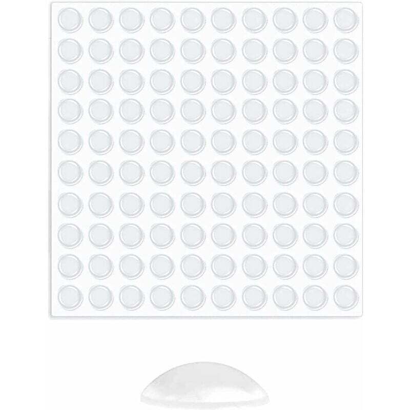 Gummischutzpuffer, Transparente Klebefüße, 100 Selbstklebende Gummipads, Stoßdämpfend Und Geräuschreduzierend, Ideal Für Möbel, Selbstklebende Türdämpfer, Möbelgleiter.