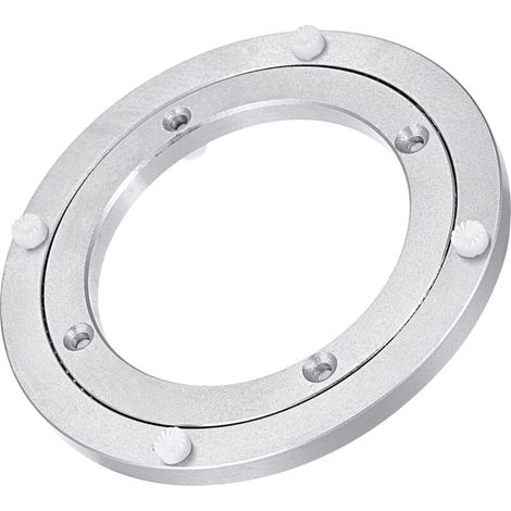 5,5" Drehbarer Aluminium-drehständer Mit Schwenkbarer Basis Für Kommerzielle Ausstellungsdisplays Und Tischplatten