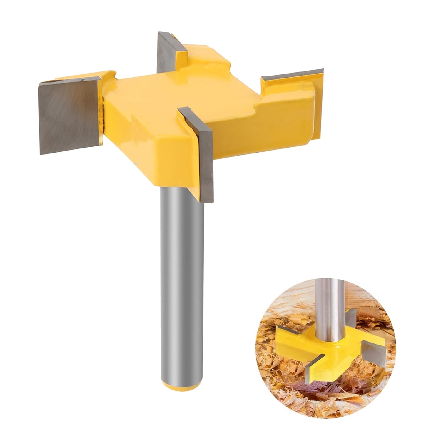 8-mm-fräser, Holzfräser, 8-mm-schaftfräser, Oberflächenfräser, Plattenfräser, Fräser, T-förmiger Fräser Für Die Oberflächenbearbeitung Von Holz