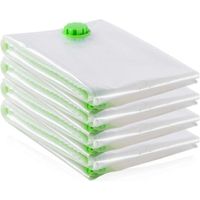 6er-pack Extra Große Vakuum-aufbewahrungsbeutel [130 X 100 Cm] Für Kleidung, Bettdecken/bettwäsche (4 Stück (xl))