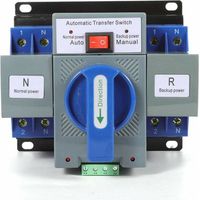 2p 63a Doppel-automatikschalter – 220v Spannung – Schutzart Ip63 – Umschaltzeit ≤2s – Wandmontage