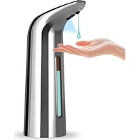 Automatischer Seifenspender 400 Ml – Infrarotsensor – Wasserdicht Nach Ipx6 – Silbernes Design Für Bad Und Küche