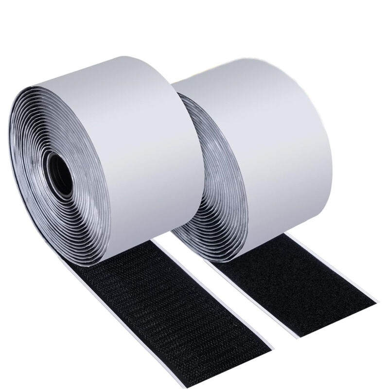 M X 50 Mm Doppelseitiges Klettband – Extra Starker Klebstoff Für Raue Und Glatte Oberflächen – Wasserfest Für Den Innen- Und Außenbereich