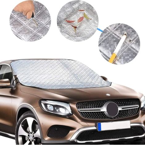 Magnetische Auto-windschutzscheibenabdeckung – Winterschutz Vor Wind, Schnee, Staub, Frost Und Sonne – Mit Magnet 190126cm