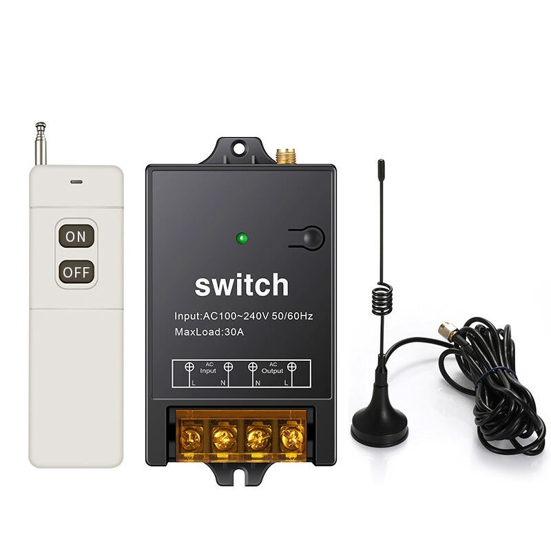1500m Funk-rf-schalter – 110v/240v 40a Ac-relais – Fernbedienung Für Elektrische Geräte – Einfache Installation