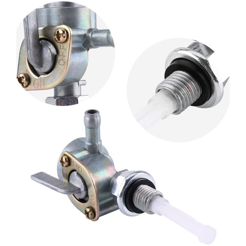 Kraftstoffhahn 10 X 1,25 Mm – 90°-ein/aus-schalter – Kompatibel Mit Generatoren Und Tanks – Einfache Installation – M10x1