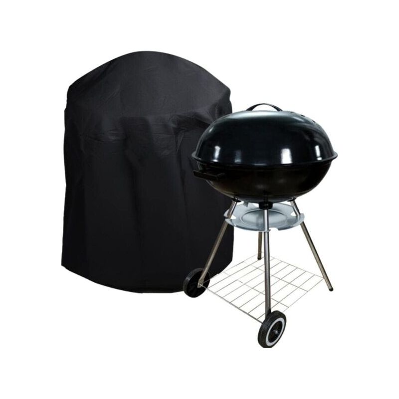 Grillabdeckung 75 X 70 Cm, Schwarze Schutzplane Aus Wasserdichtem 210d Oxford-gewebe, Grillabdeckung