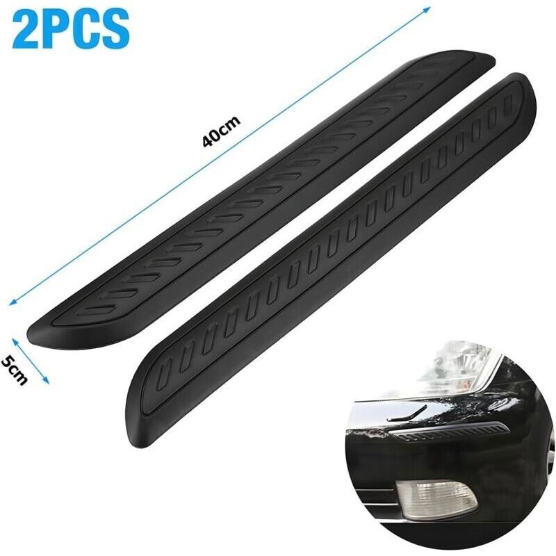 2-teiliger Stoßstangenschutz. Selbstklebender, Kratzfester Pvc-streifen. Rutschfeste Aufkleber Für Die Karosserie. Universeller Kantenschutz Für Autos.