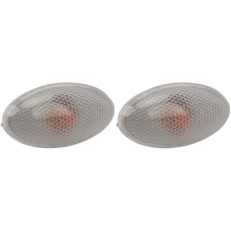 2er-set 12v Led-seitenmarkierungsleuchten – Ersatz Für Peugeot 206, 407 Und 607 – Gelbes Licht – Hohe Helligkeit Und Geringer Stromverbrauch