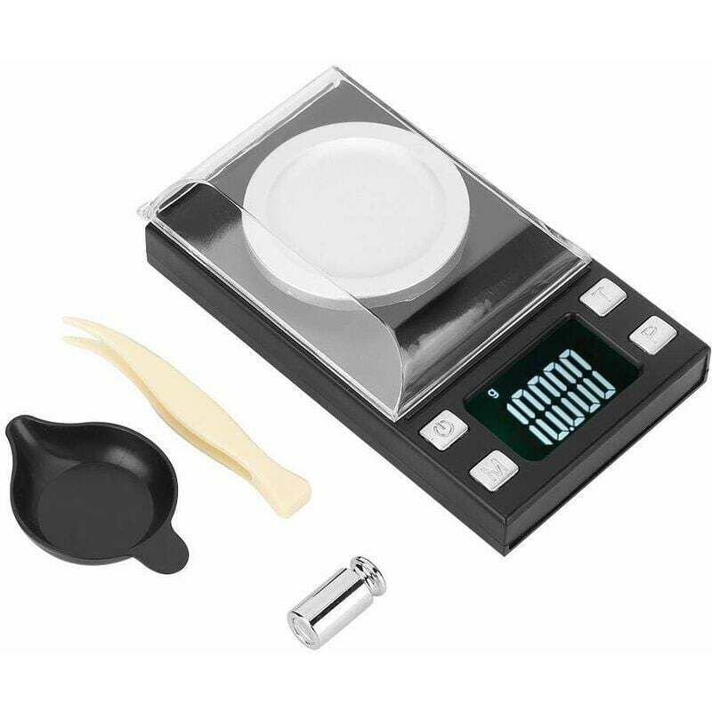 Hochpräzise Digitale Elektronische Waage Mit 0,001 G, Tragbar Mit Lcd-display, Ideal Zum Wiegen Von Schmuck, Goldpillen Usw. (50 G Kapazität Und 0,001 G Genauigkeit). Diese Mini-küchenwaa