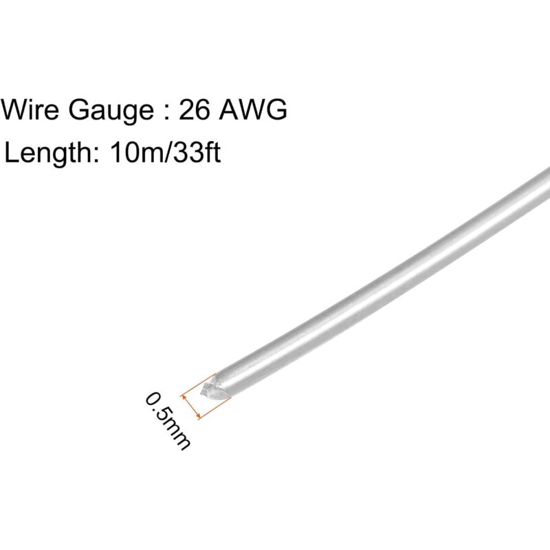 Nichromdraht 2080, 20 M, 0,4 Mm Durchmesser, Heizdraht, Silberwiderstandsdraht