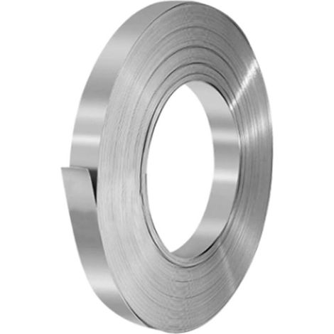Rolle Aus Edelstahlblech 304, 0,05–1 Mm Dick, Für Bastelarbeiten Und Elektronische Geräte, Silberfarben, 0,05 × 30 × 5000 Mm