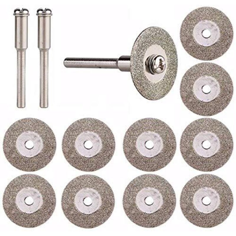 18 Mm Diamant-metalltrennscheibe, Metallradsägeblätter Für Rotationswerkzeuge, Schleifzubehör, Neues Rotationsbit-set (10 Bits) - Inhhub