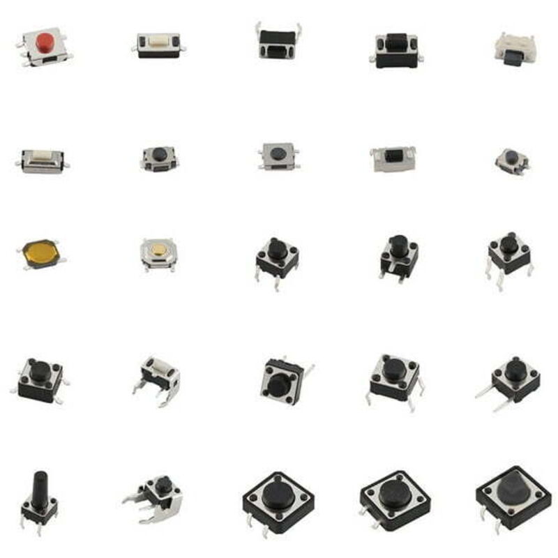 Sortimentssatz Mit 125 Smd-dip-mikroschaltern Für Autofernbedienungen