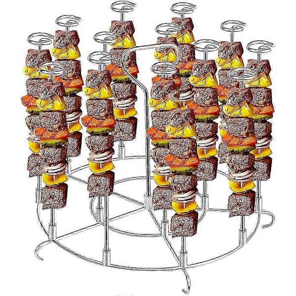 Zubehör Für Heißluftfritteusen Aus Edelstahl – Spießgestell, Spießhalter Und Abtropfschale Für Den Heimischen Grill