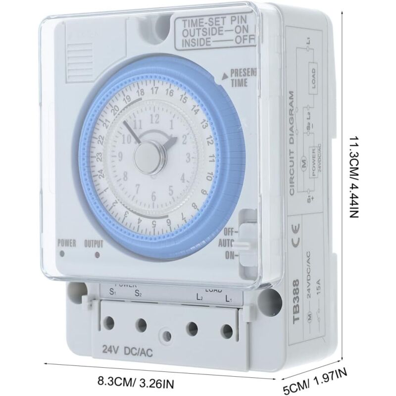 Mechanischer Timer, 12-v-gleichstrom-zeitschalter, Küchentimer, Zeitschalter Tb35n Tb388 Tb35 Tb35-n Tb889 Vt35b – Perfekt