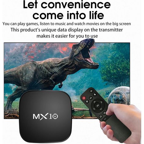 Eclairage Design – Xiaomi Mi Box 4k Smart Tv – 16gb – Android 7.1 – 100 Mbit/s Ethernet – 2,4 Ghz Wlan – Mediaplayer Mit Quad-core