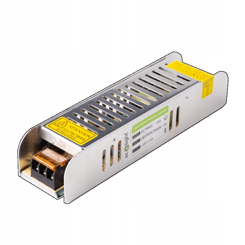 Schlankes Modulares Led-netzteil 12v Ip20 100w Ecolight