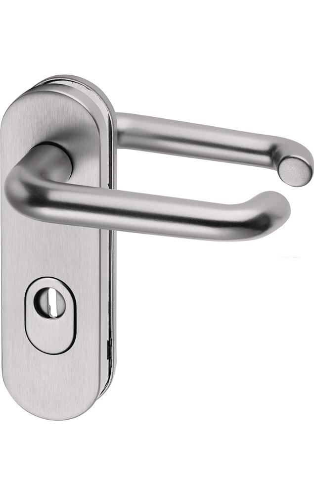 Edi Feuerschutz-garnitur Aluminium F01 Drückergarniturfür Türstärke 39-48 Mm Za/pz Din Links / Rechts
