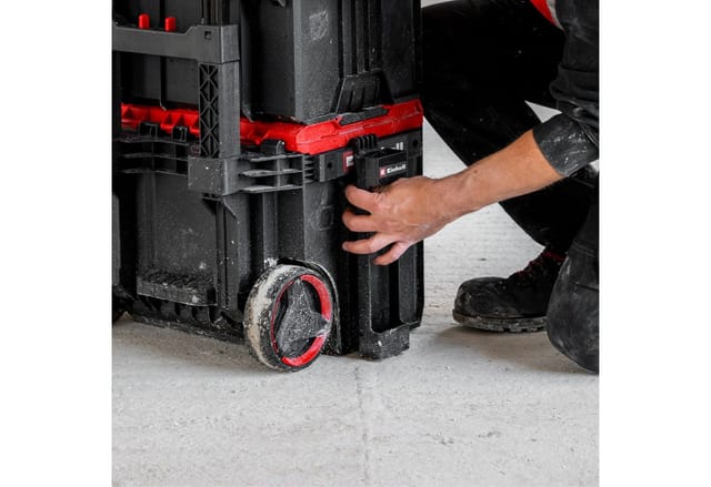 Original Einhell E-case Wasserwaagenhalter (halterung Für Min. 32 Cm Lange Wasserwaagen, Passend Für Sealed E-case L, Max. 2 Kg, Montage Per Schnappverschluss)
