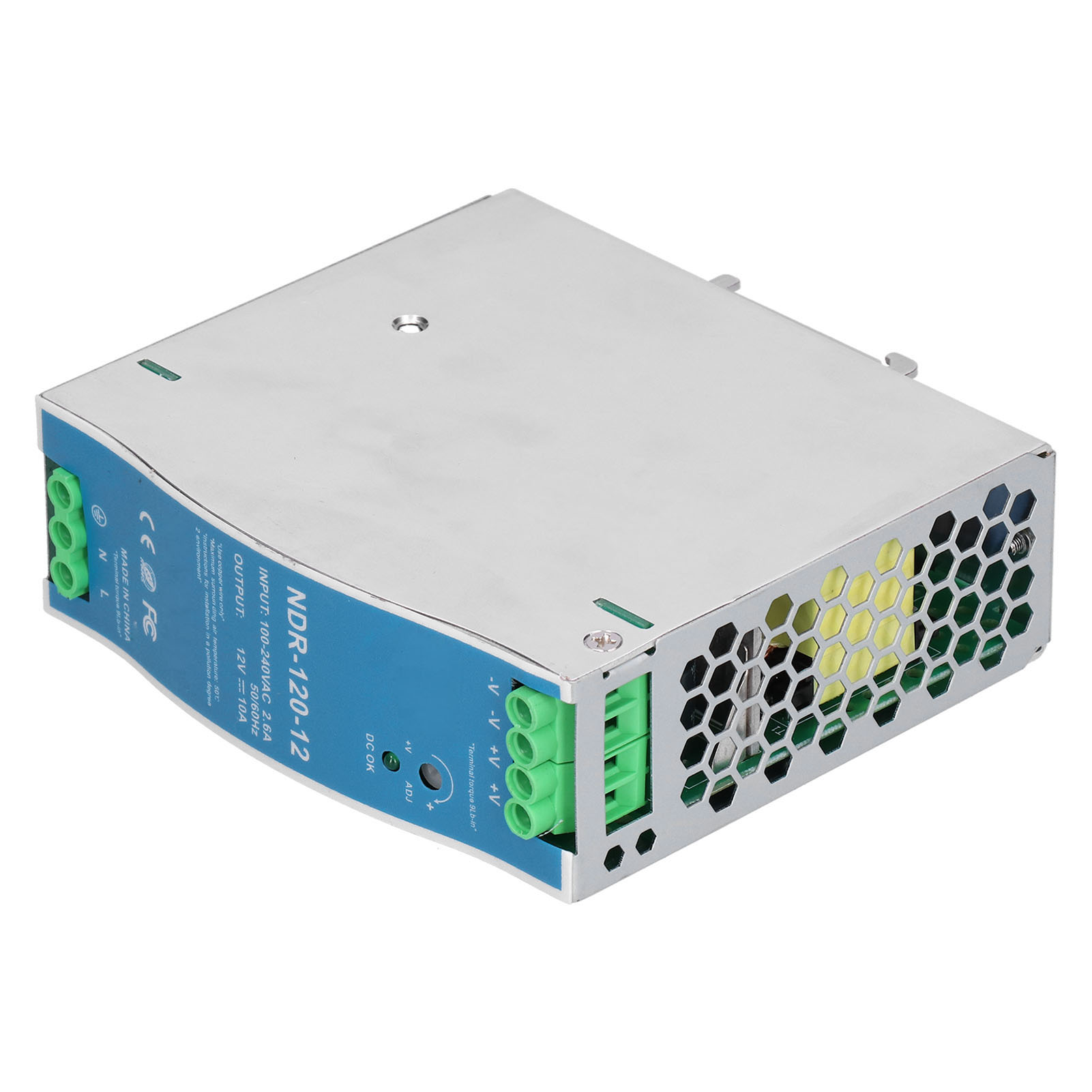 Ndr 120 12 Industrie-schienenstromschalter 120w 10a Ac100-240v