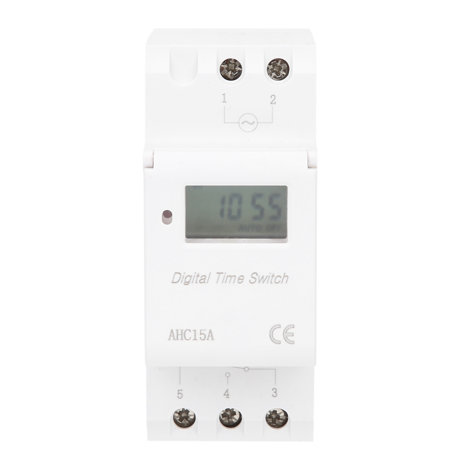 Digitaler Zeitschalter Mit Lcd-anzeige, Schienensteuerung Ahc15a, Ac 220 V/240 V, Industrieanschluss
