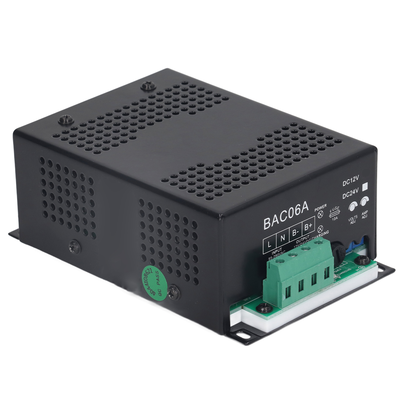 Generator-batterieladegerät-modul, Automatisch Einstellbare Led-anzeige, Generator-batterieladegerät Zum Schutz Vor Überlastung Mit Potentiometer Für Industrielle Anwendungen (12 V)