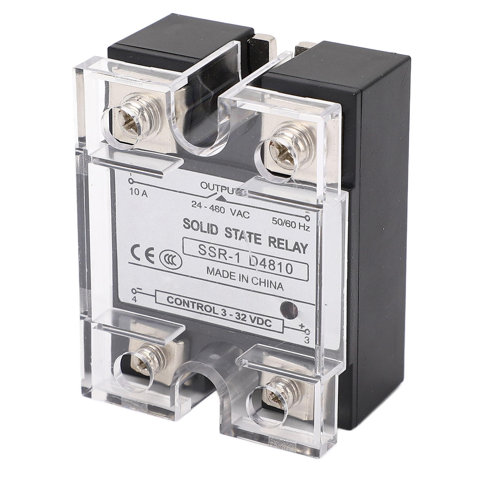 Dc-gesteuertes Ac-relais, Hochzuverlässiges Halbleiterrelais, Guter Schutz, 24–480 V Ac-last, Funkenfreier Schalter Für Beleuchtungssysteme