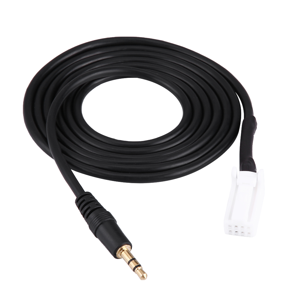 Bnineteenteam Auto Aux Eingangs-audiokabel, 3,5-mm-stereo-musikadapter Für Swift Jimny Mit 8-poligem Stecker.