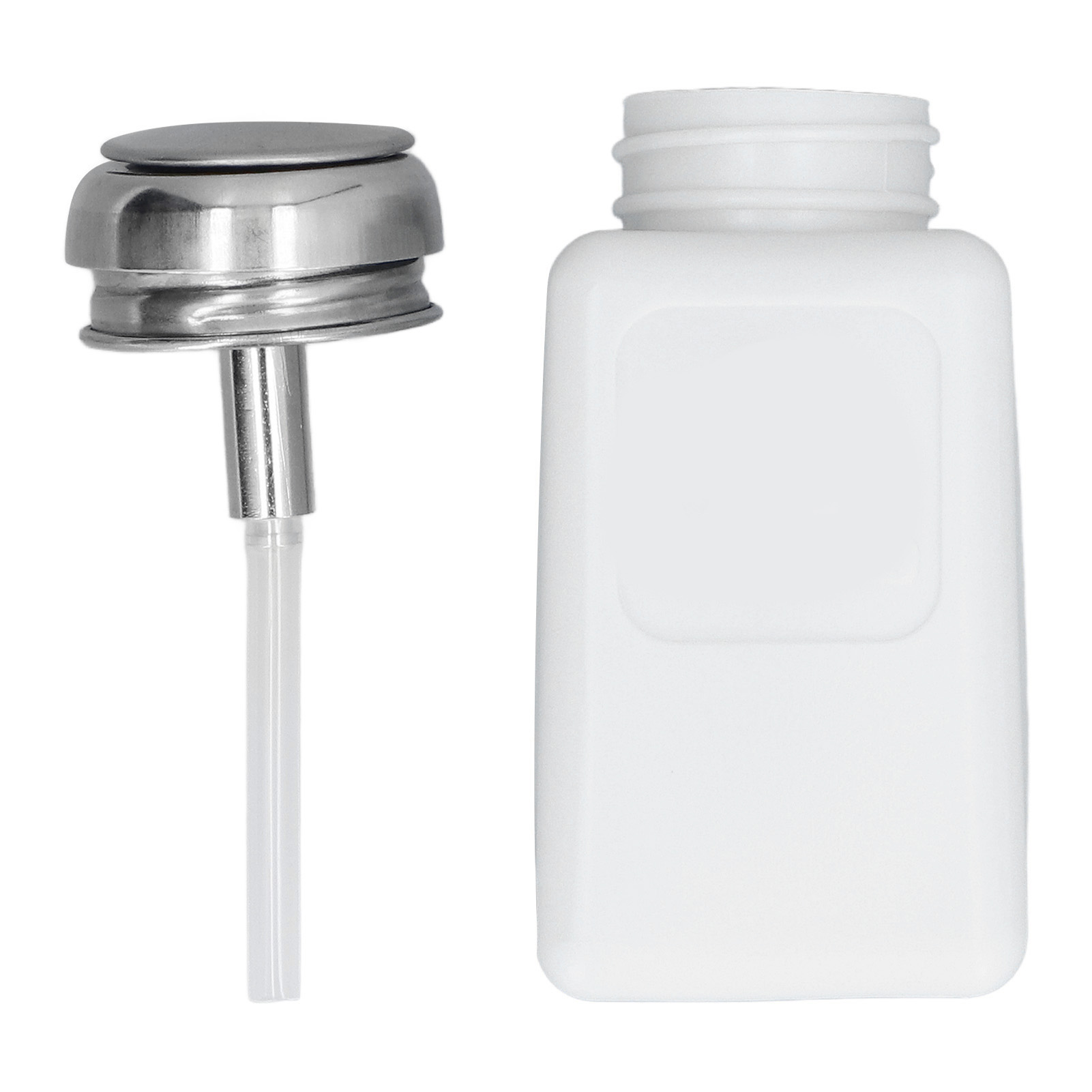 Esd-sichere Dosierflasche, Lösungsmittelspender, 200 Ml Lösungsmittelspender Mit Druckmechanismus, Anti-dichtungsmechanismus, Parfümsets Und Zielgruppen-keywords (weiß).